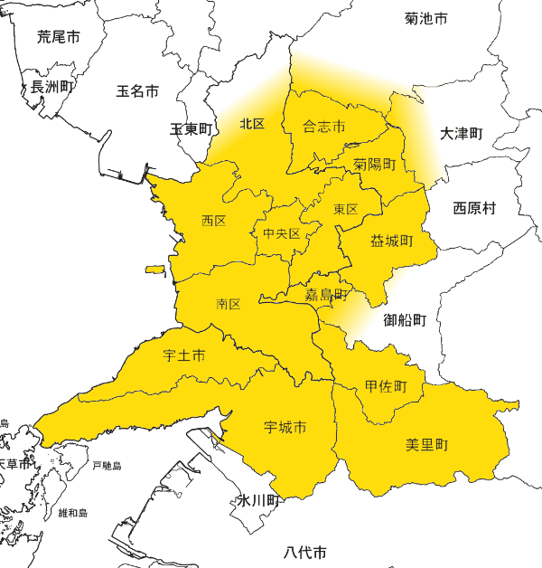 配送エリアマップ